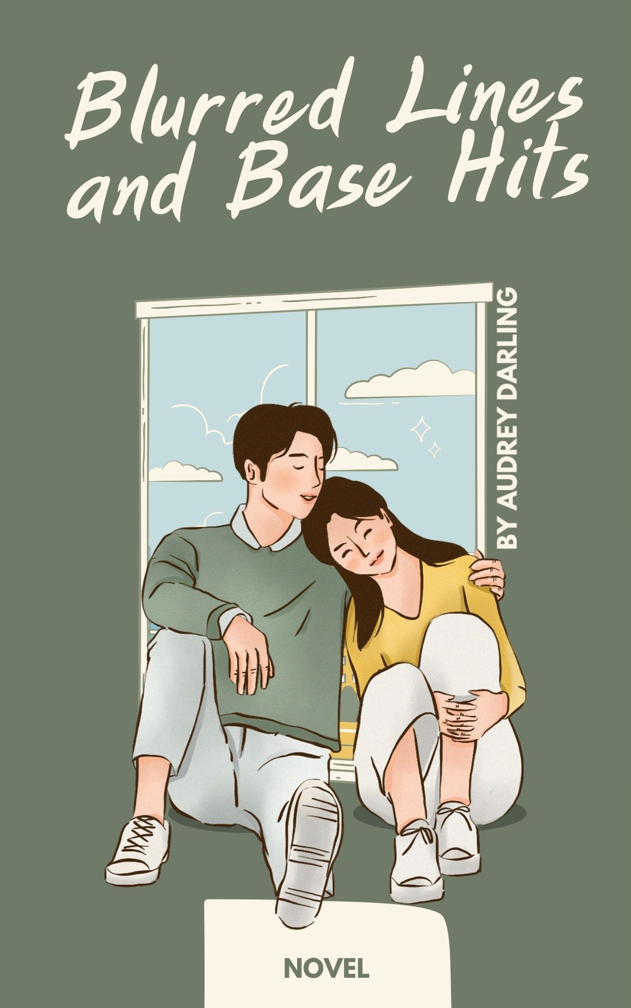 Cover of Blurred Lines & Base Hits by Audrey Darling